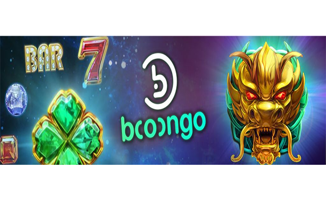 Logo BOONGO dengan latar belakang game slot unggulan, menampilkan grafis berkualitas tinggi dan tema-tema menarik.