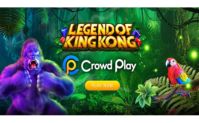King Kong dalam petualangan mendebarkan di slot CROWDPLAY.