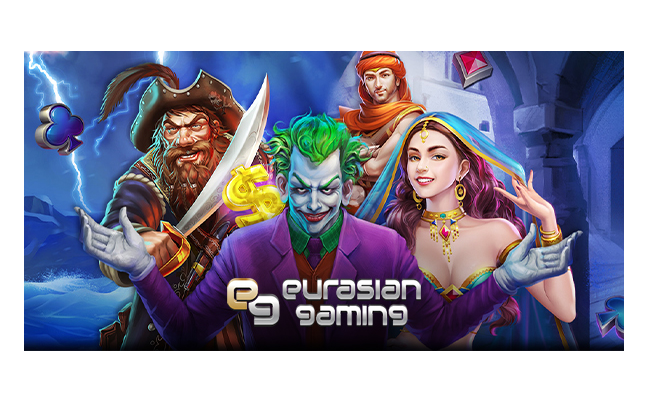 Logo EA GAMING sebagai provider slot online unggulan.