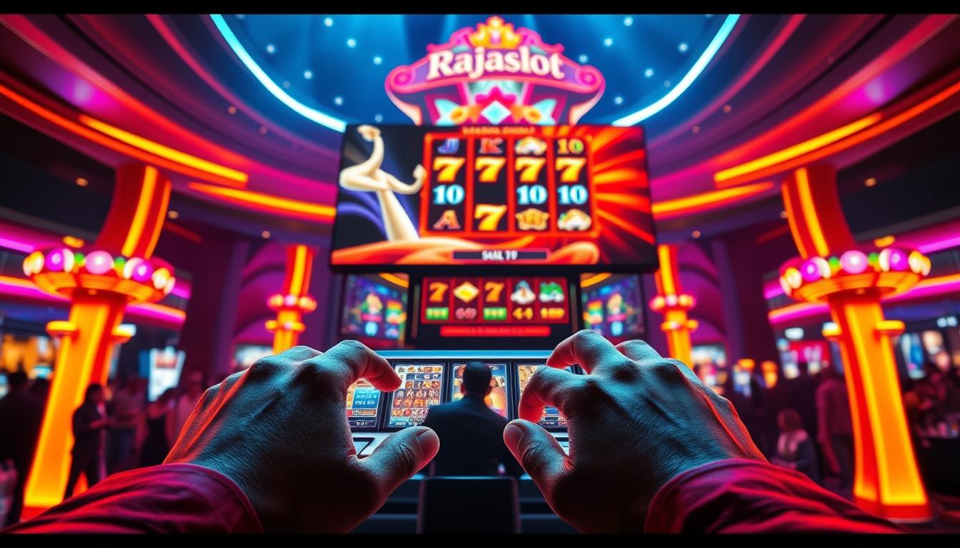 Antarmuka Rajaslot menampilkan game scatter mudah jackpot untuk slot panas 8 November 2025