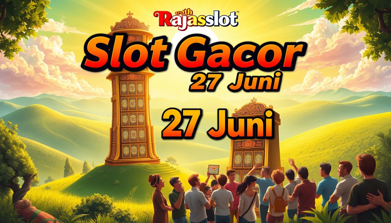 Rekomendasi Slot Gacor 27 Juni